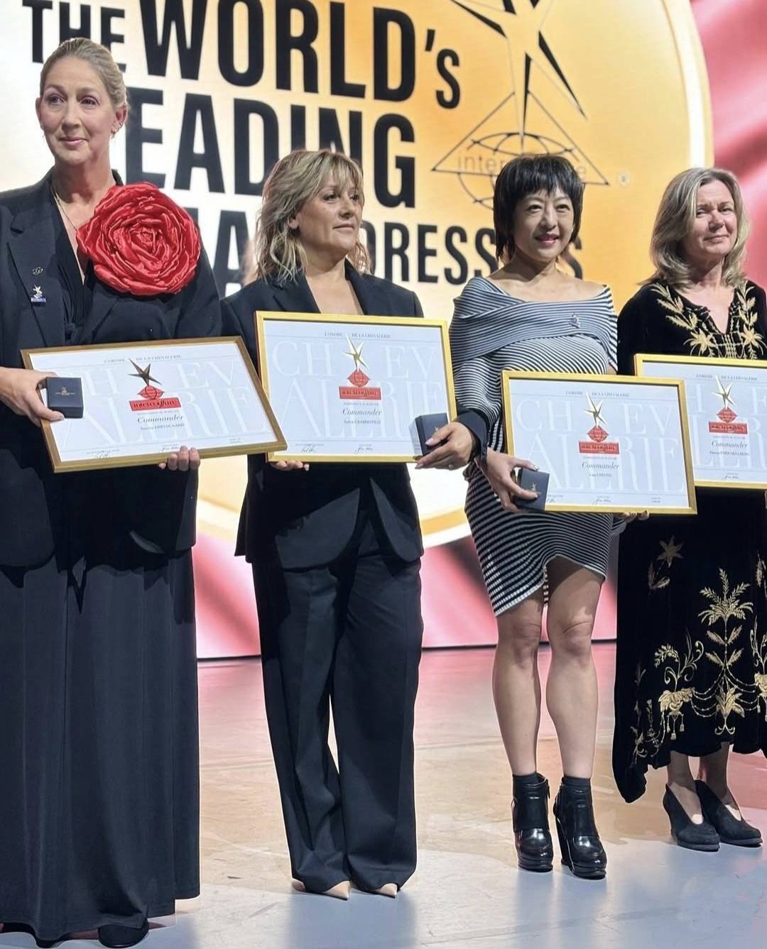 Notre présidente distinguée par Intercoiffure Mondial !